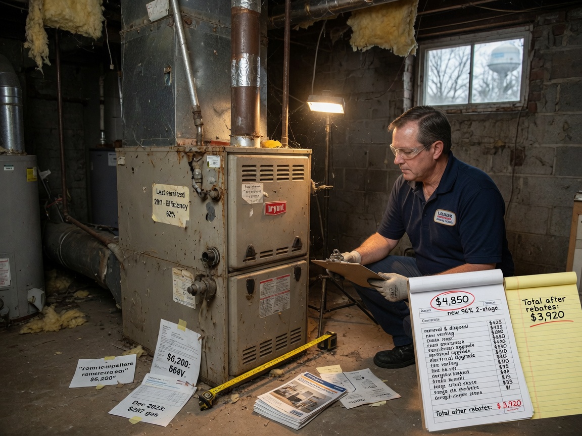 Understanding The Cost Of Replacing An Aging Furnace